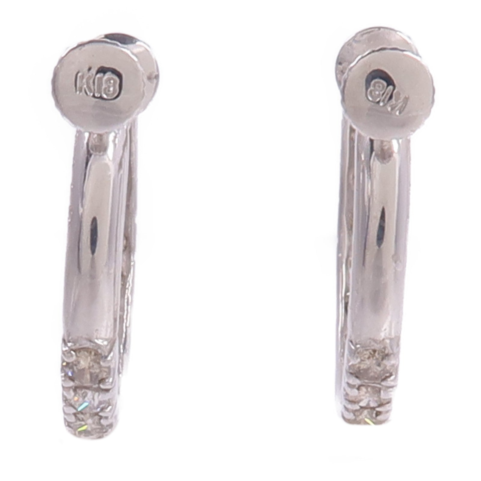 JEWELRY 18K白金Diamond Earrings鑽石耳環