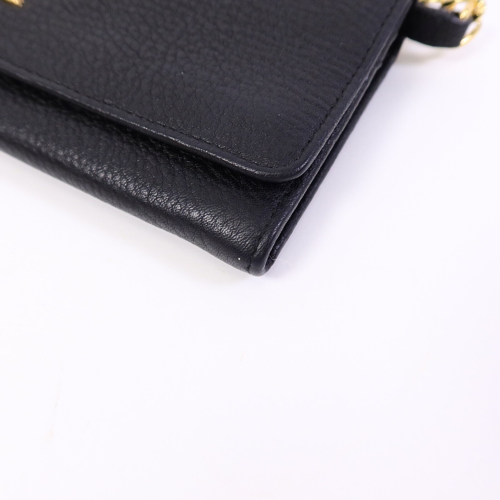 PRADA 牛皮皮革Shoulder Bag鏈帶肩背袋