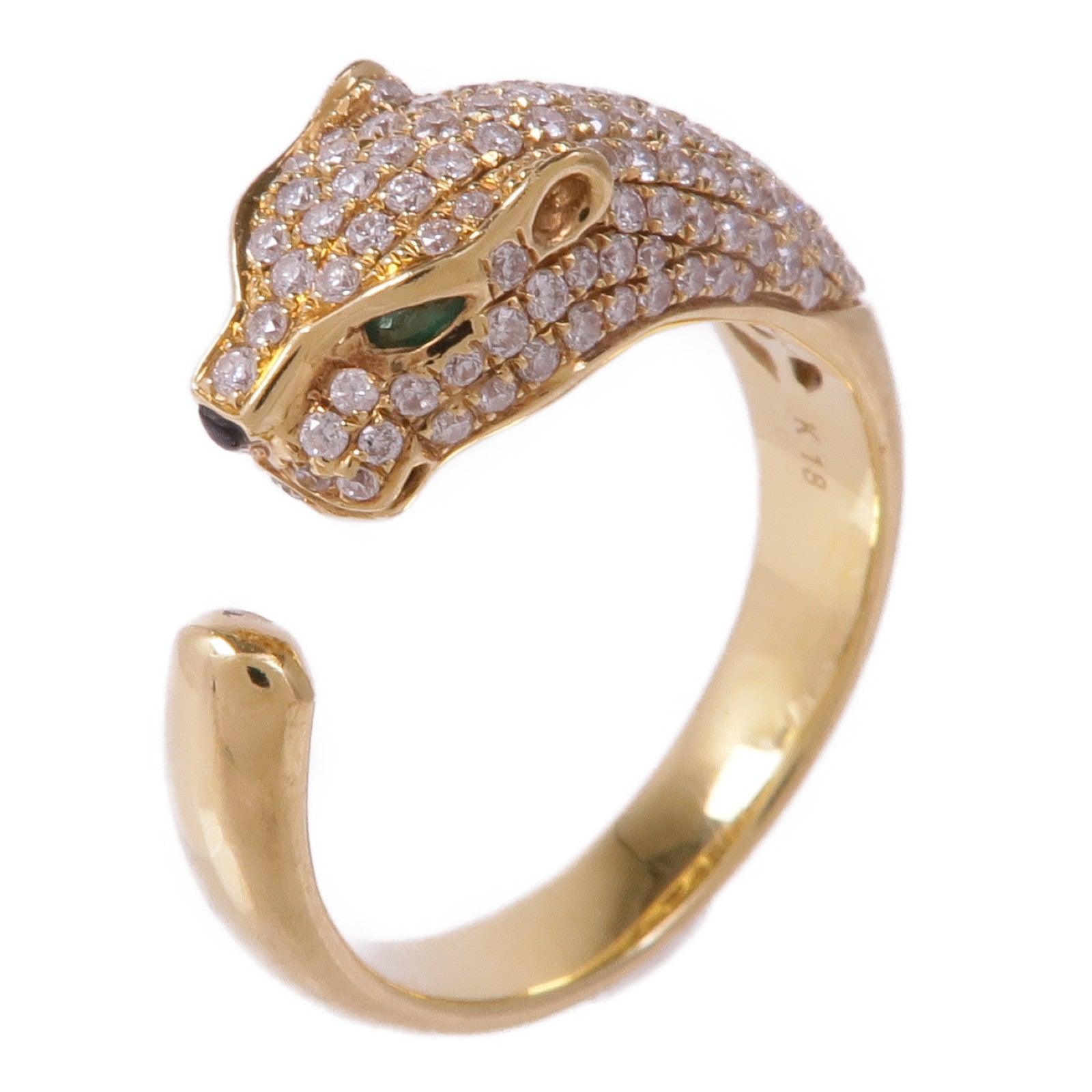 JEWELRY 18K黃金Diamond Ring鑽石戒指US#7