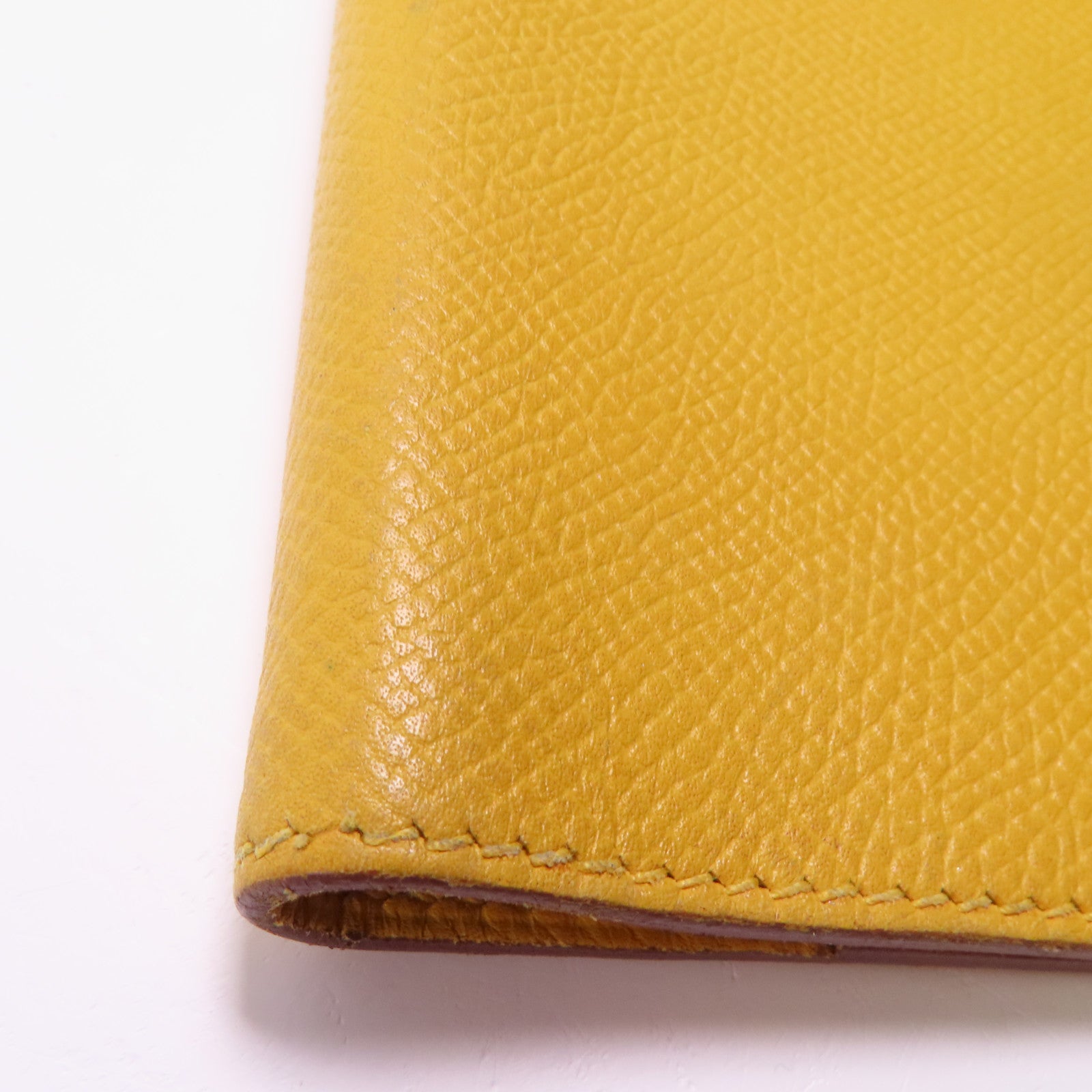 HERMES Epsom皮革Agenda Cover銀扣筆記本套