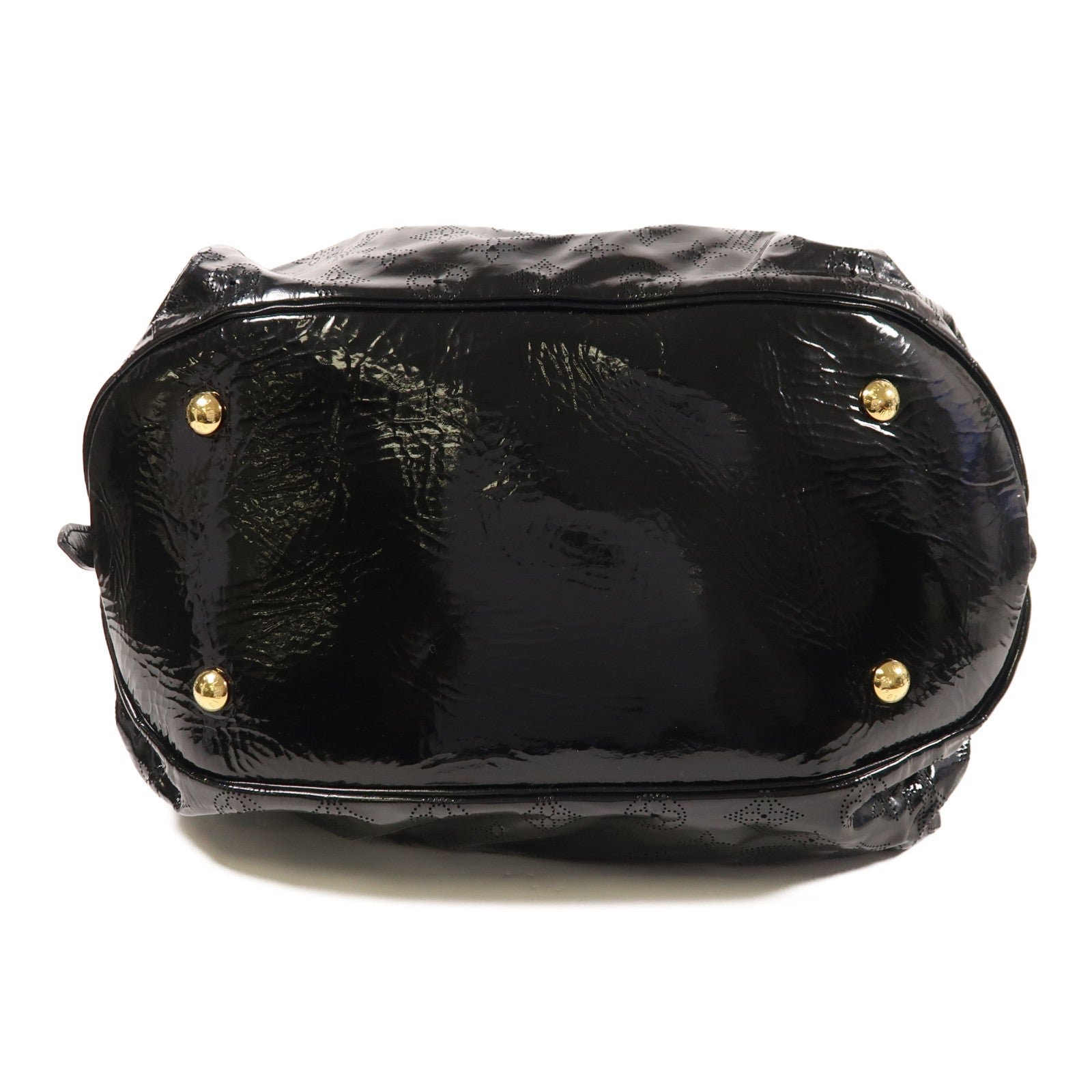 LOUIS VUITTON 漆皮皮革Mahina Surya L金扣肩背袋