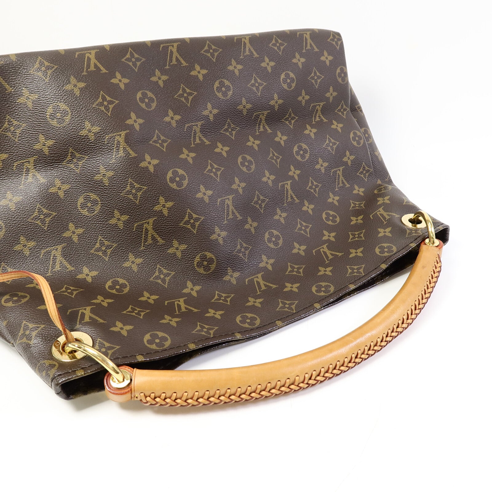 LOUIS VUITTON Monogram Artsy MM金扣肩背袋