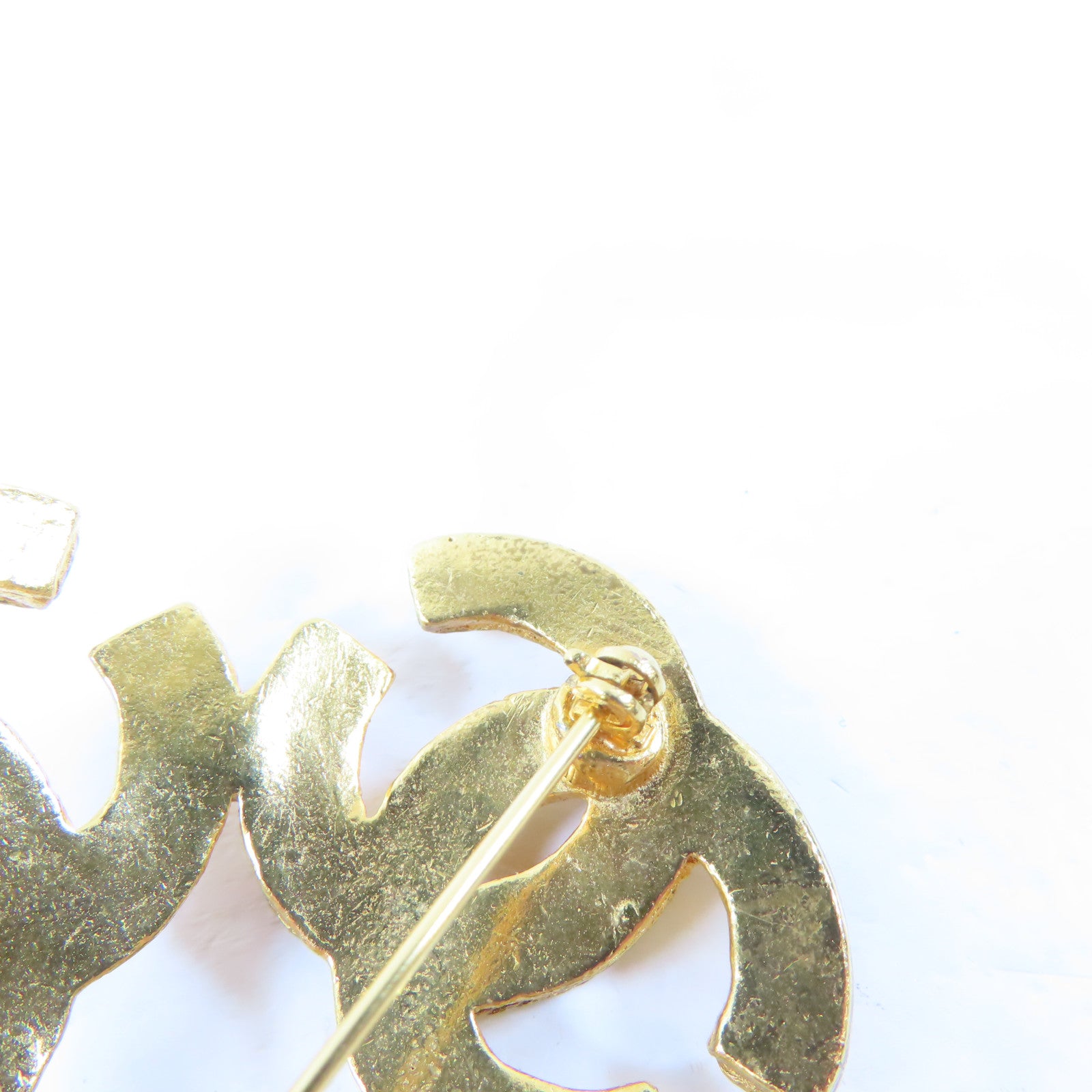 CHANEL 金屬Brooch胸針金色