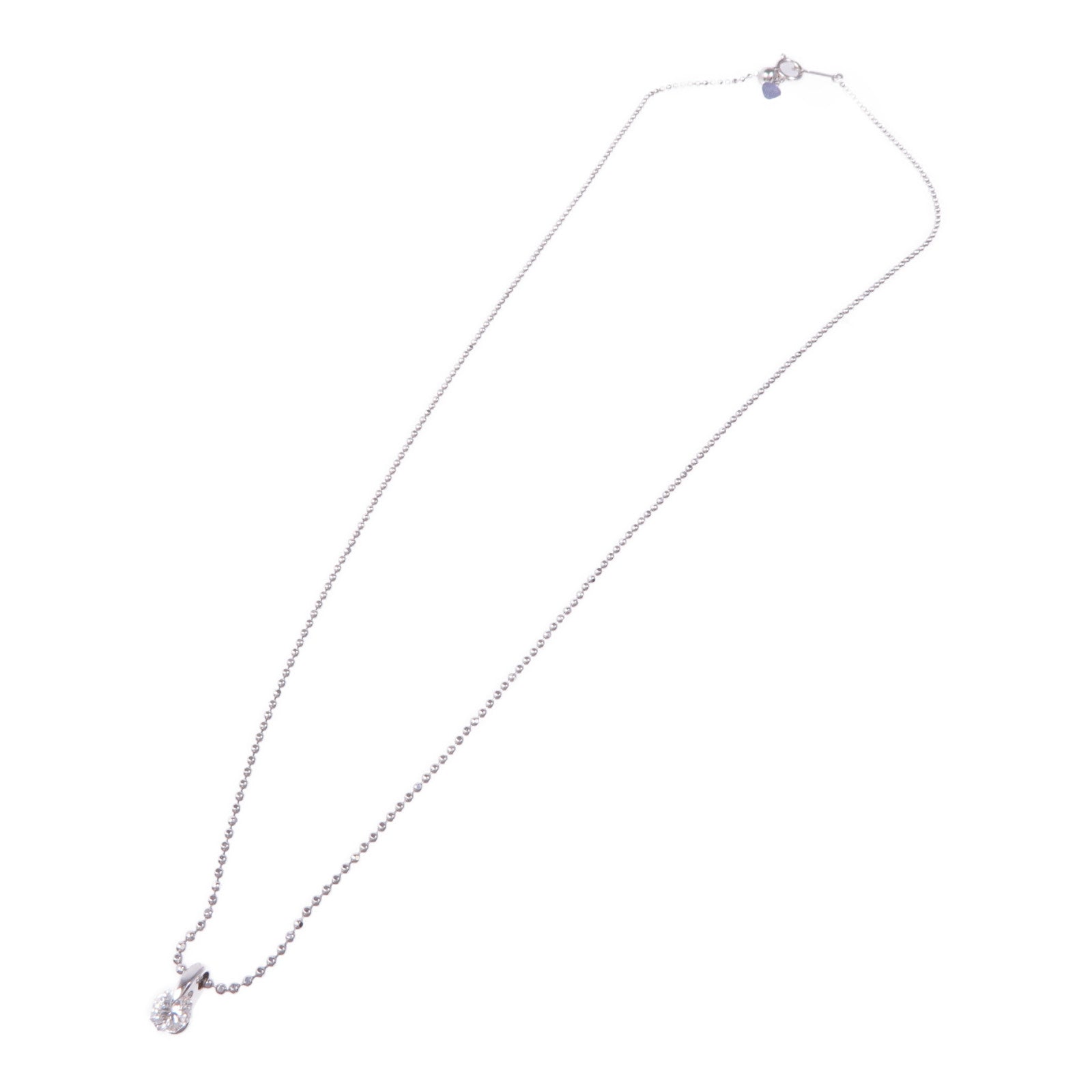 JEWELRY Diamond Necklace 18K White Gold