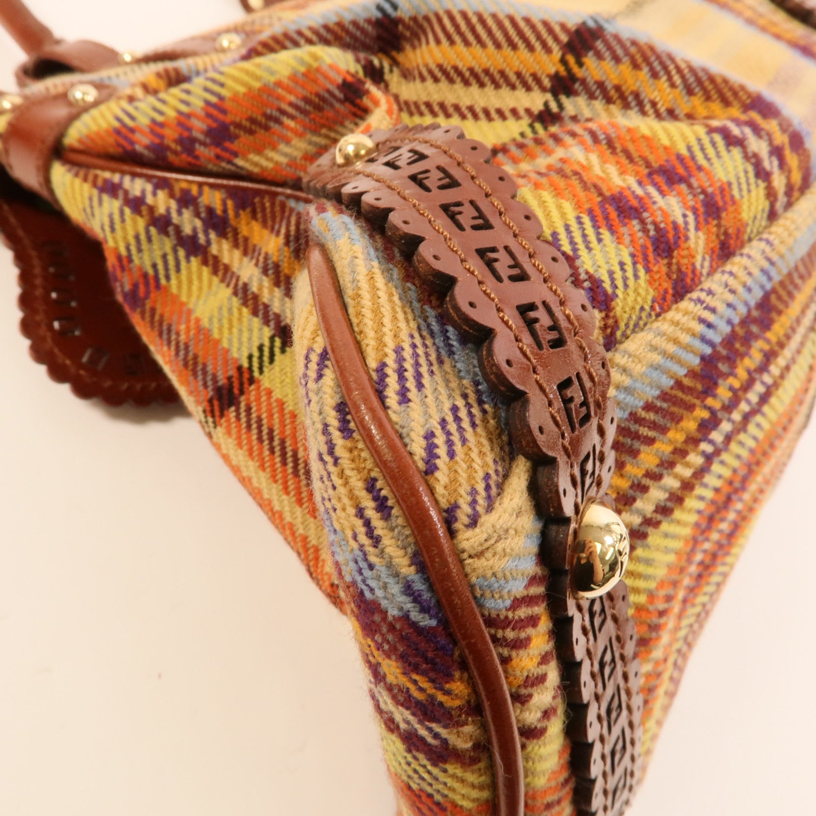 FENDI 棉質Vintage Bag手挽袋