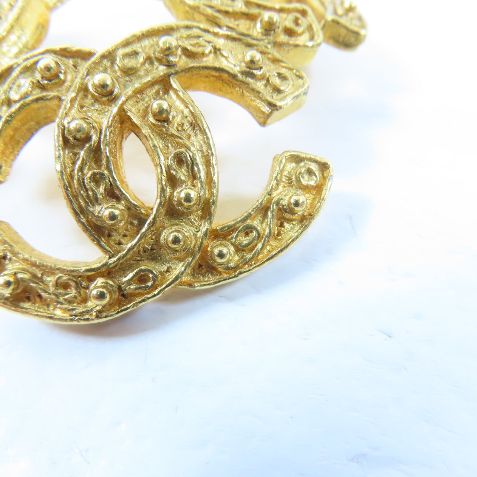 CHANEL 金屬Brooch胸針金色