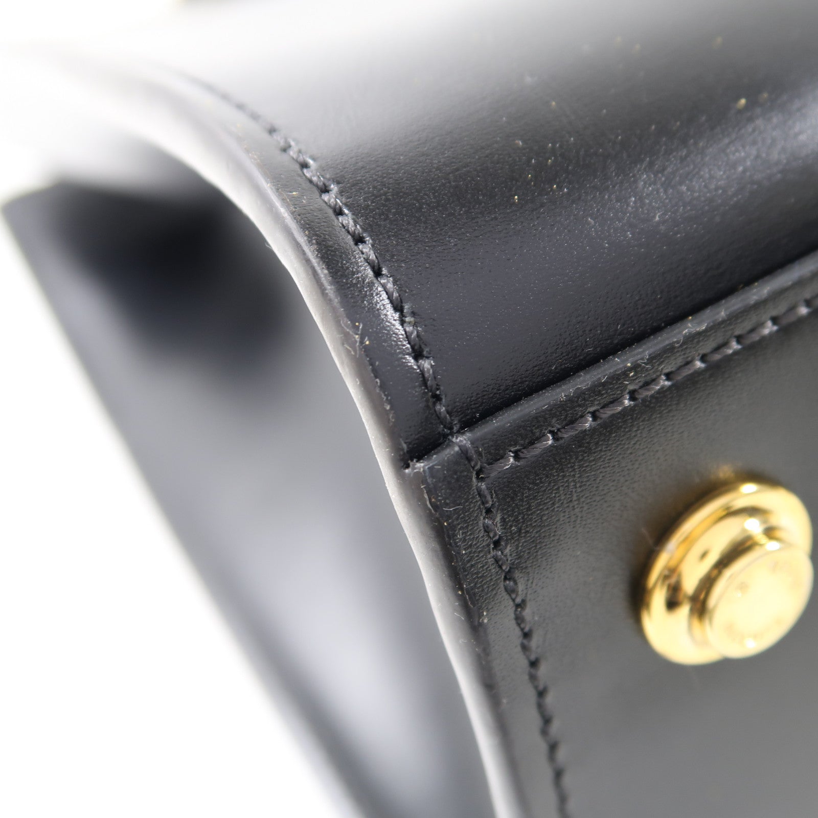 LOUIS VUITTON Monogram City Steamer MM金扣手挽肩背兩用袋黑色/啡色