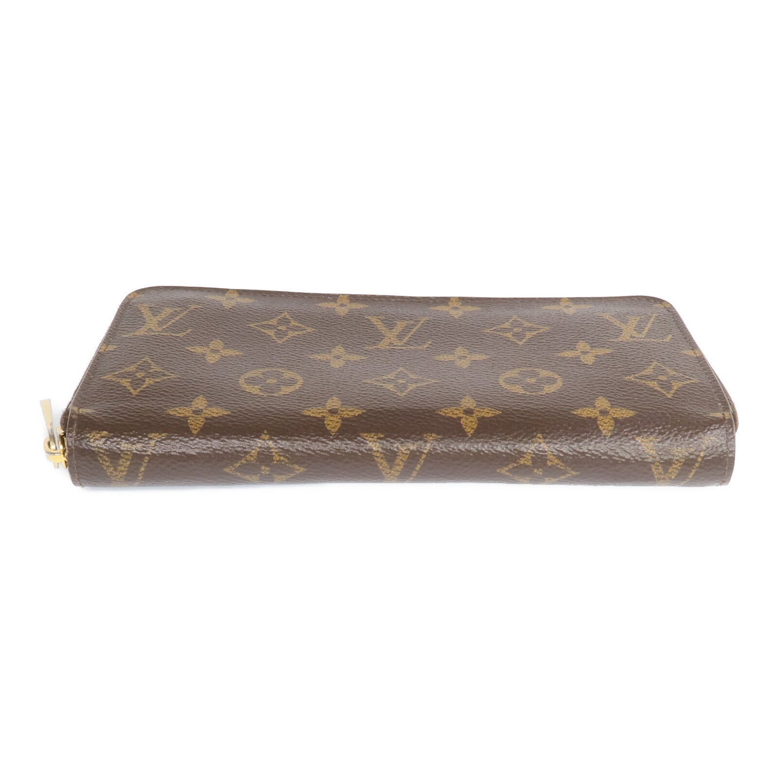 LOUIS VUITTON Monogram Zipper Long Wallet金扣長錢包