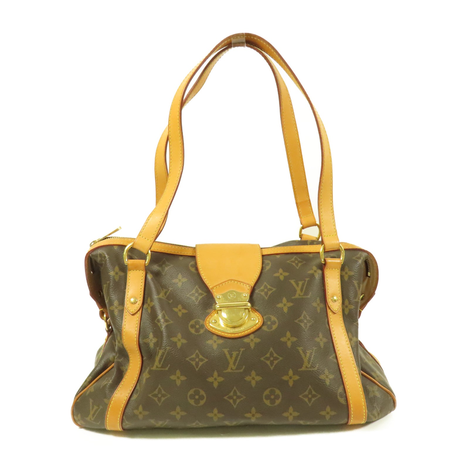 LOUIS VUITTON LV GHW Stresa PM Shoulder Bag M51186 Monogram Brown