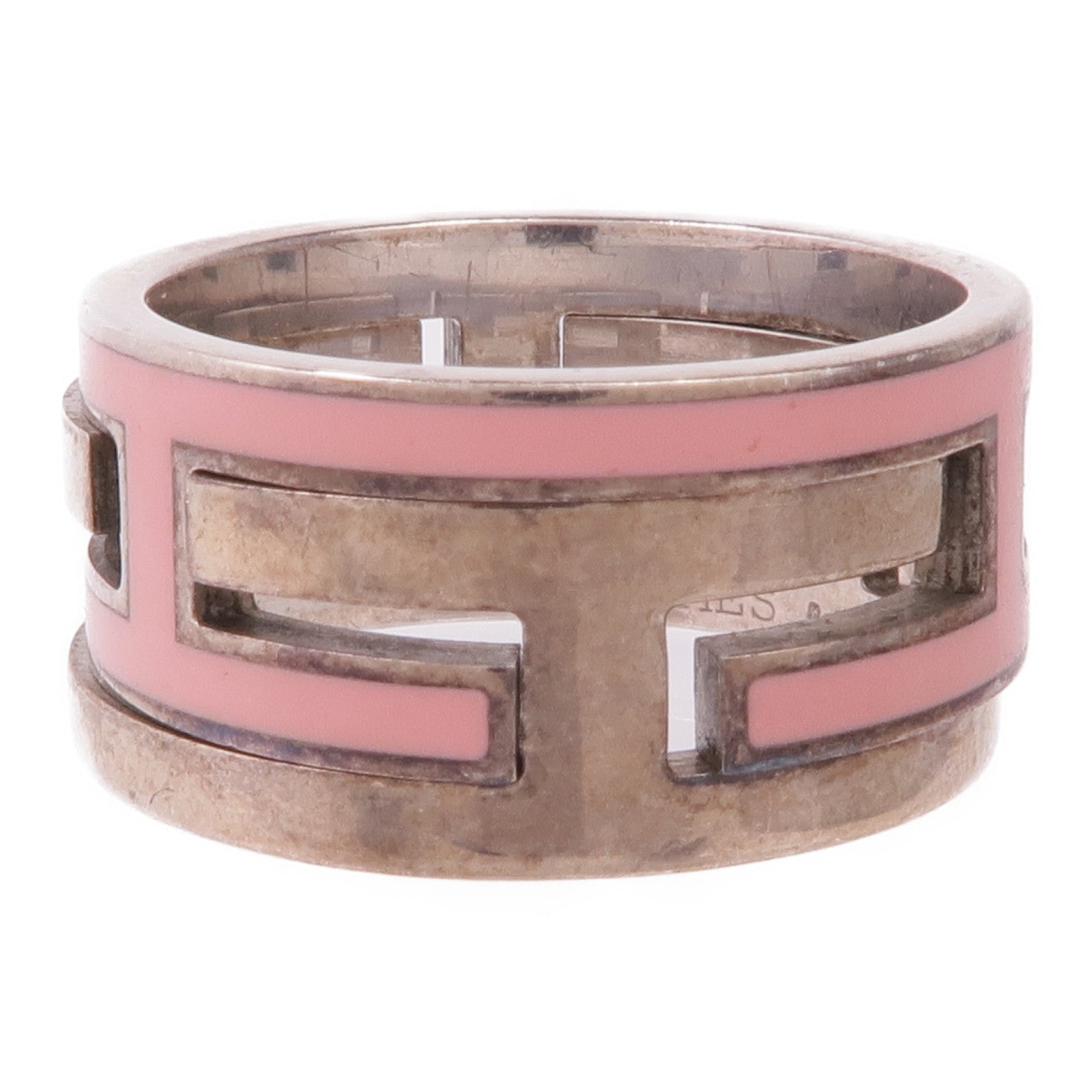 HERMES 925純銀Move H Ring戒指Hermes#52/US#6