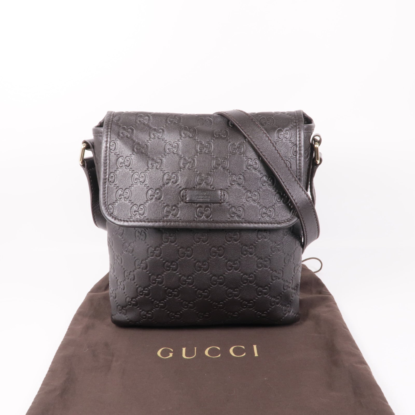 GUCCI 牛皮皮革Shoulder Bag肩背袋