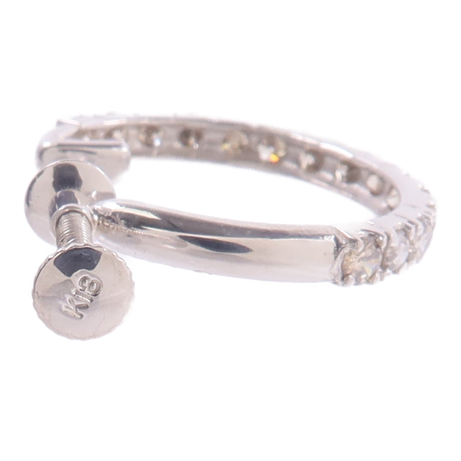 JEWELRY 18K白金Diamond Earrings鑽石耳環