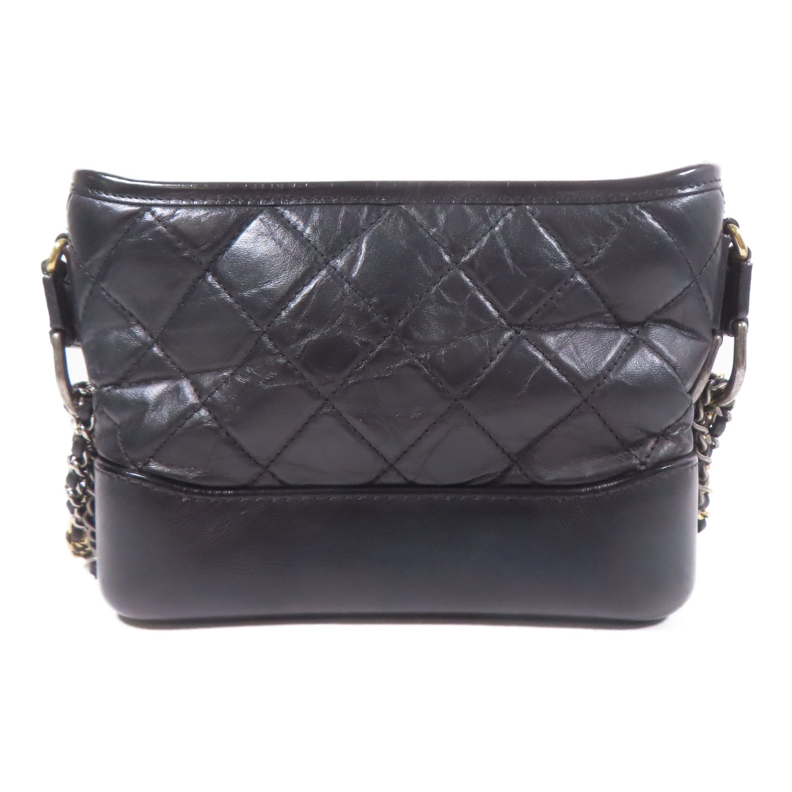CHANEL 牛皮皮革Gabrielle鏈帶肩背袋