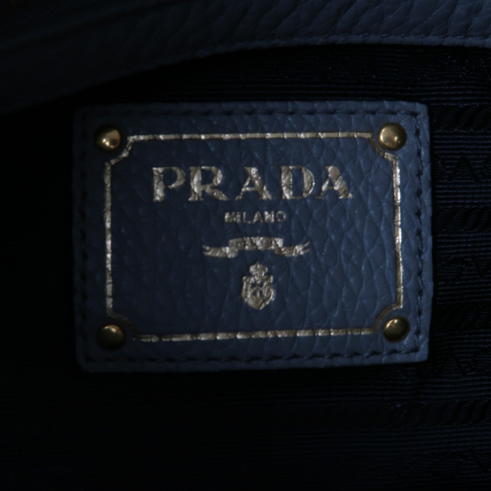 PRADA 牛皮皮革Vitello Phenix肩背袋