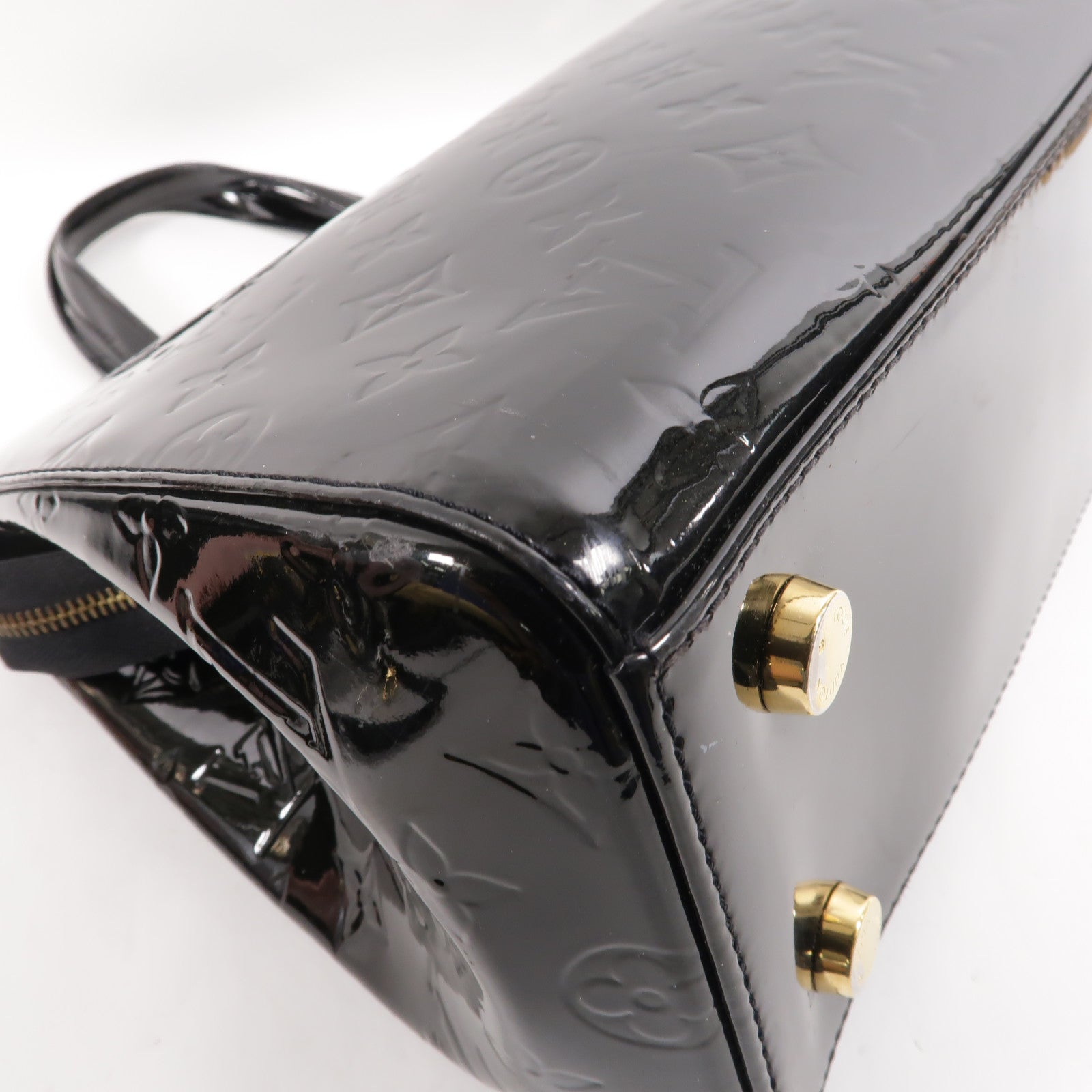 LOUIS VUITTON Vernis Brea MM金扣手挽肩背兩用袋