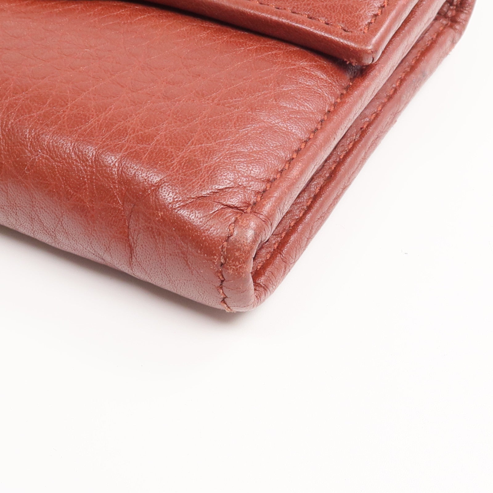 GUCCI 牛皮皮革Long Wallet金扣長錢包