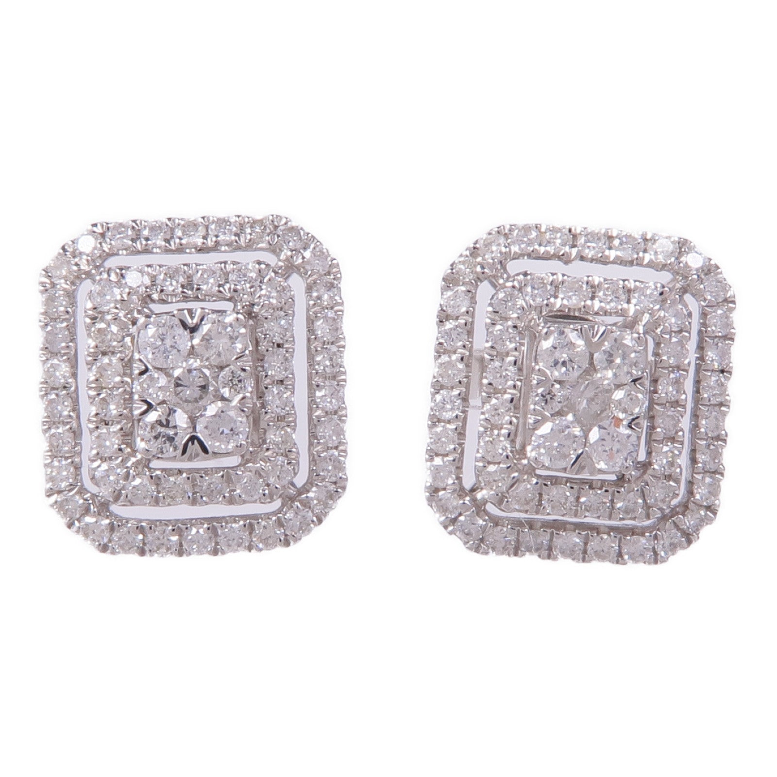 JEWELRY 18K白金Diamond Earrings鑽石耳環