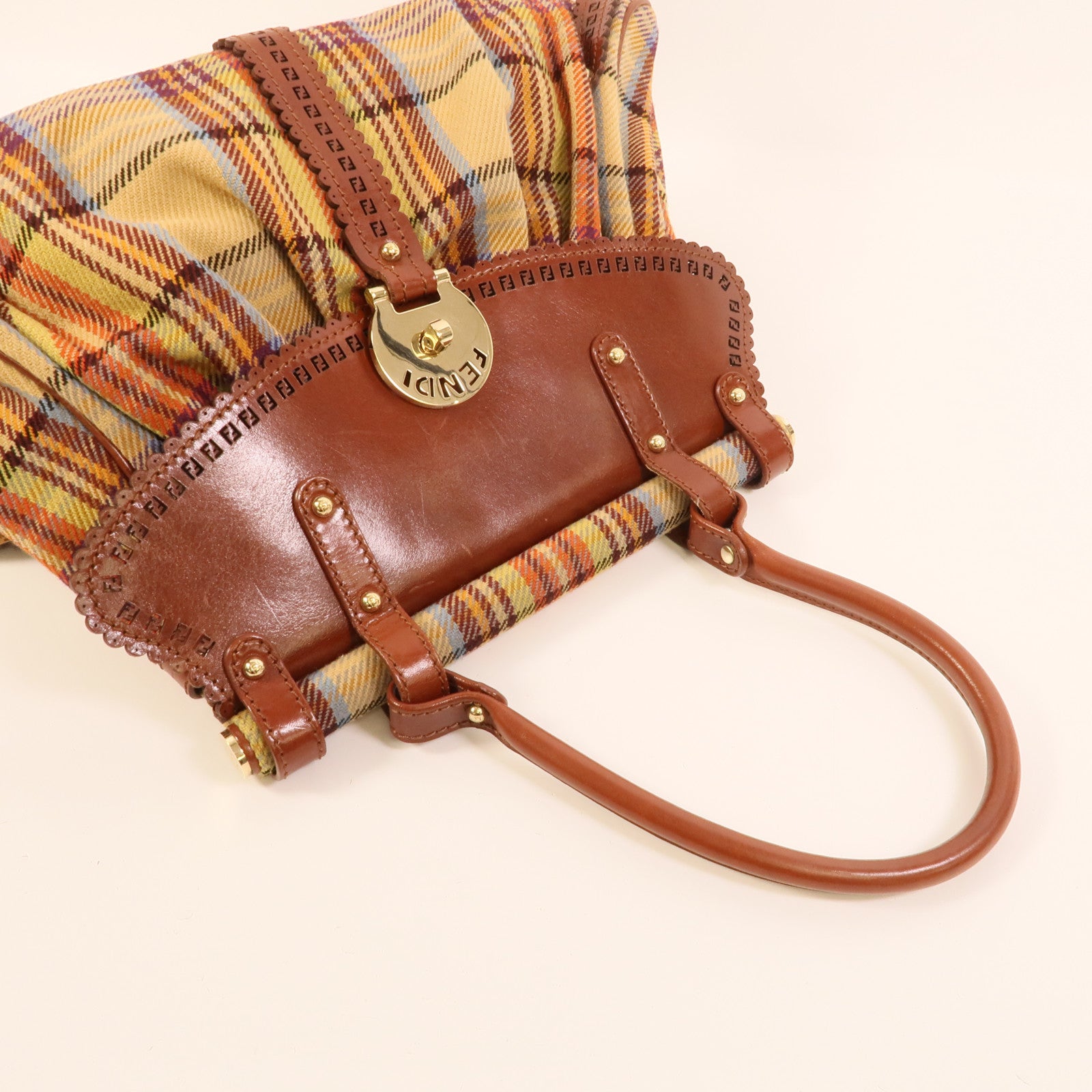 FENDI 棉質Vintage Bag手挽袋