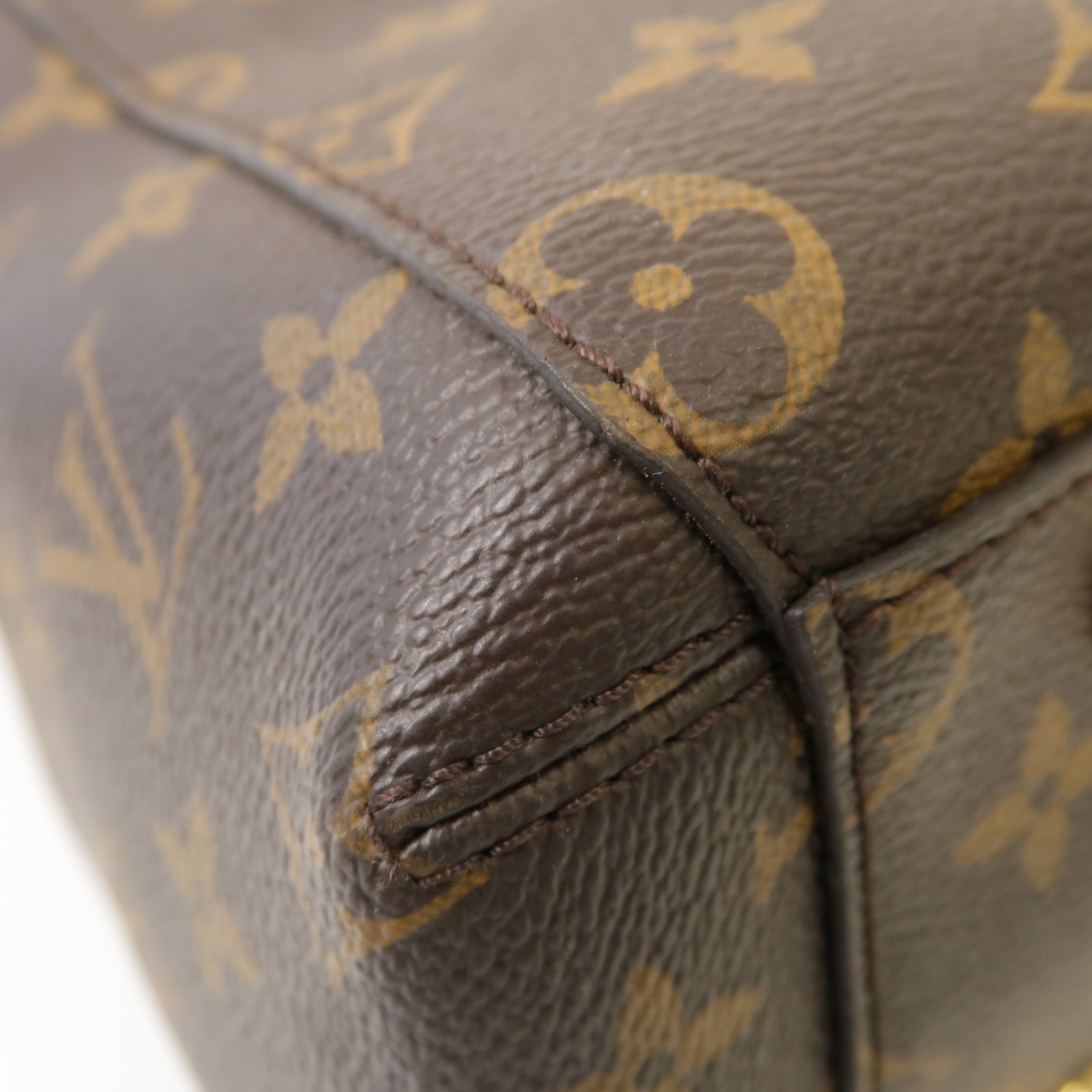 LOUIS VUITTON 【激減優惠】Monogram Montaigne BB金扣手挽肩背兩用袋啡色
