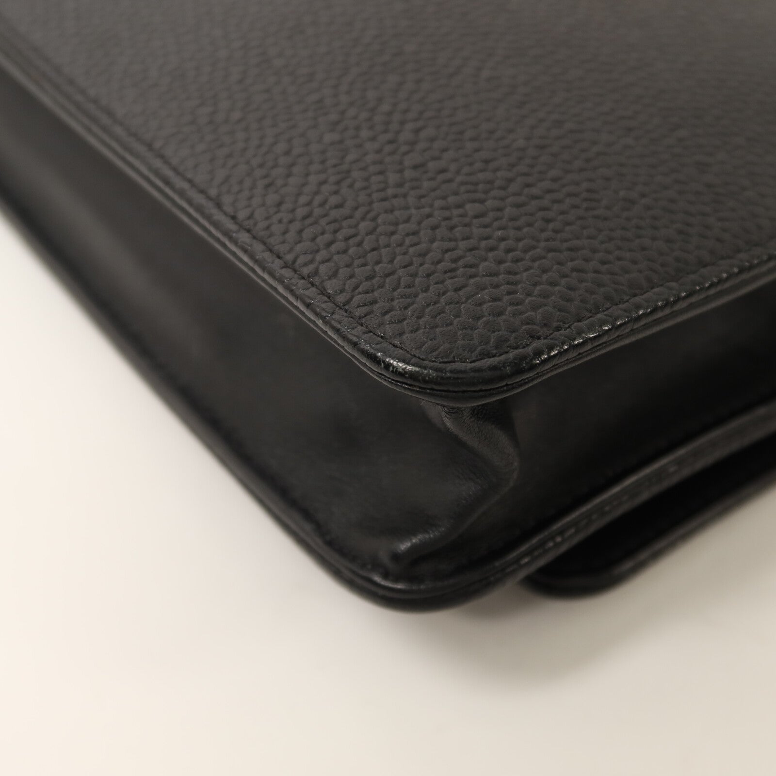 CHANEL 牛皮皮革Timeless CC Wallet On Chain銀扣鏈帶肩背袋
