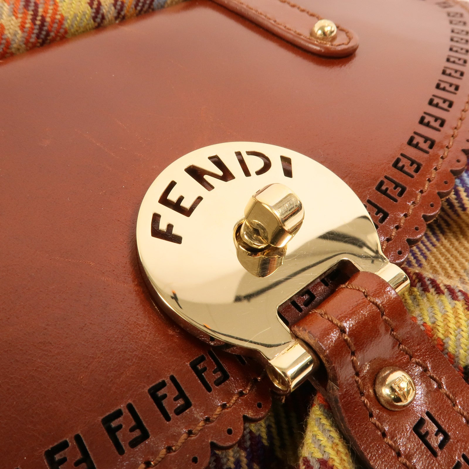 FENDI 棉質Vintage Bag手挽袋