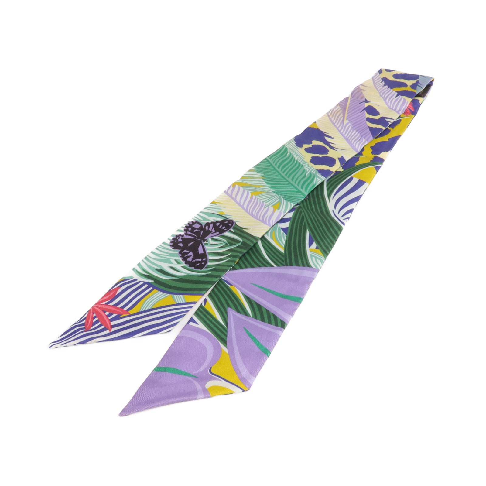 HERMES 【激減優惠】絲質Twilly絲巾