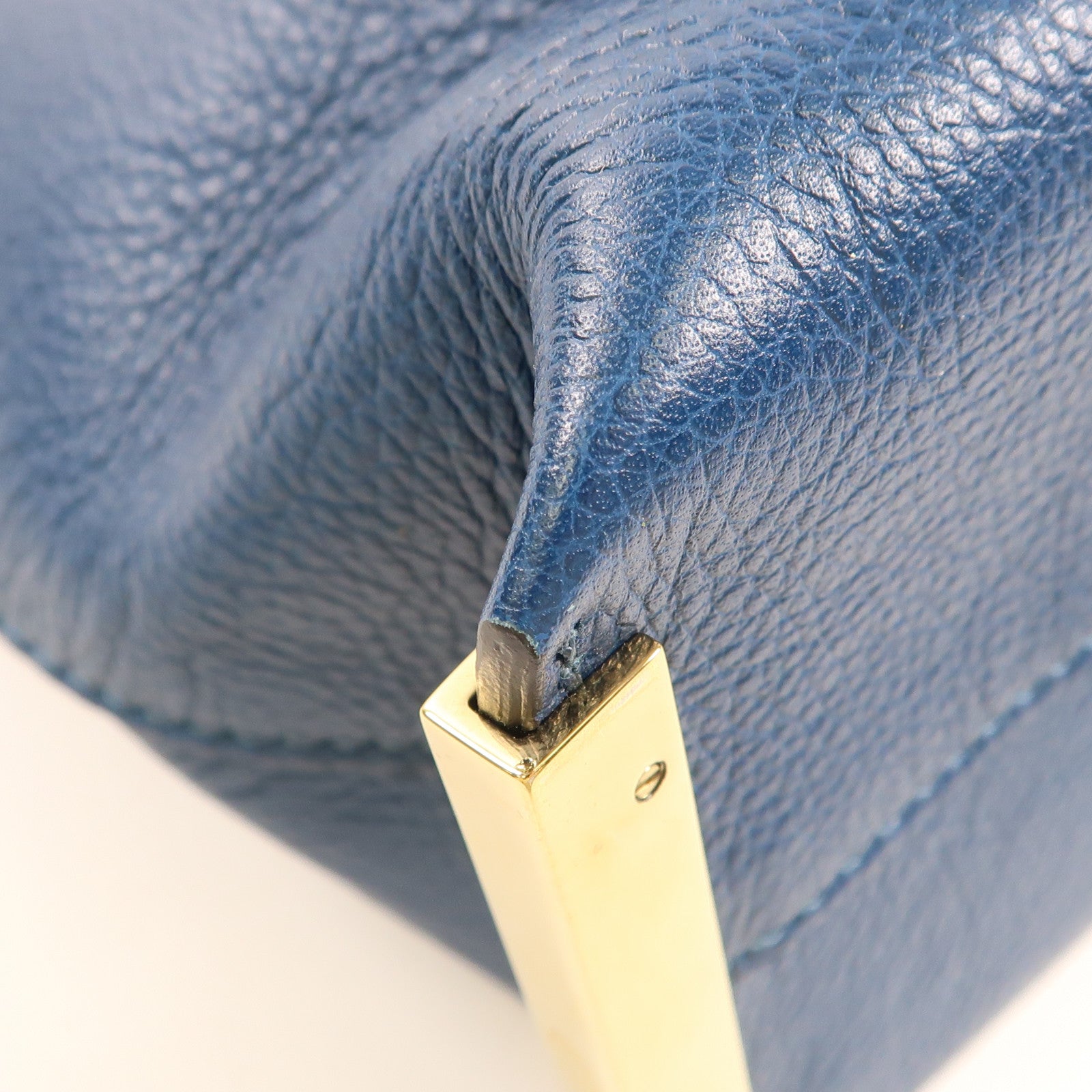 Chloe 【激減優惠】牛皮皮革Shoulder Tote金扣肩背袋