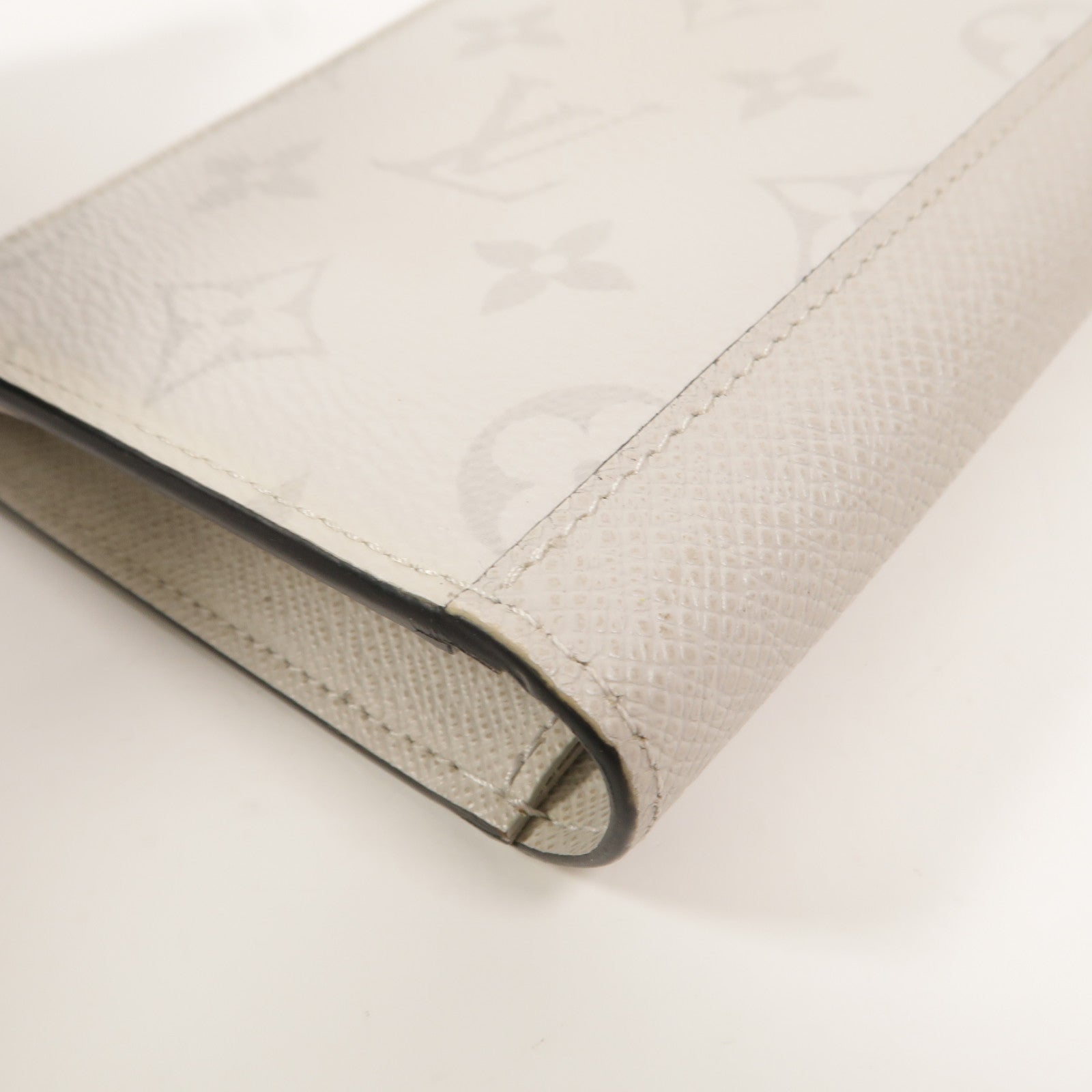LOUIS VUITTON Monogram/Taiga Brazza長錢包