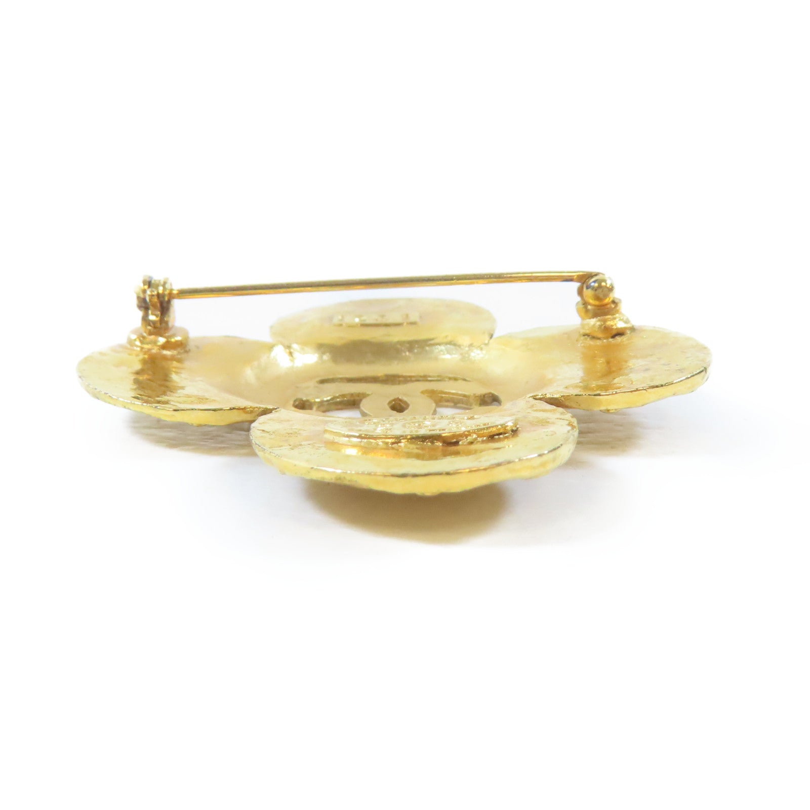 CHANEL 金屬Brooch胸針金色