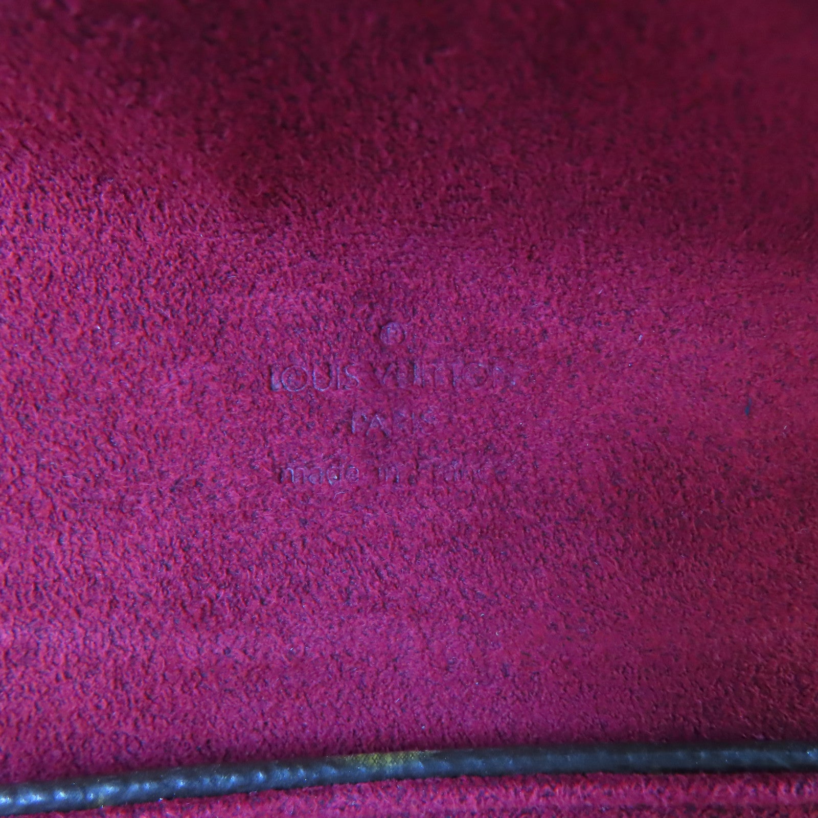LOUIS VUITTON Monogram Sonatine金扣手挽袋啡色