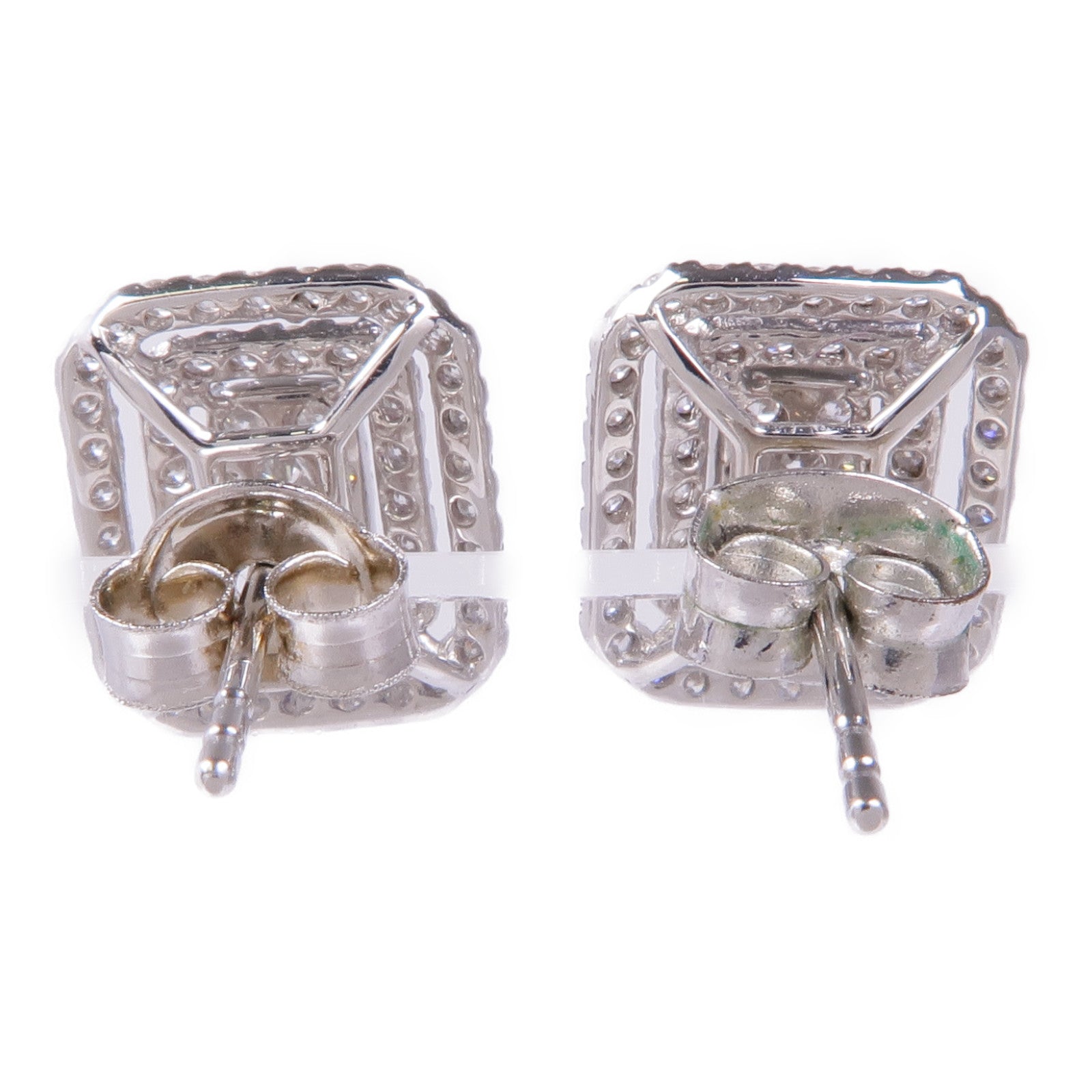 JEWELRY 18K白金Diamond Earrings鑽石耳環