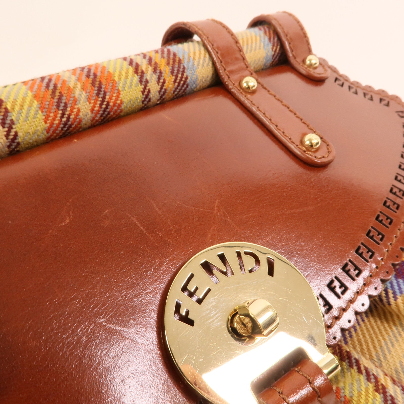 FENDI 棉質Vintage Bag手挽袋