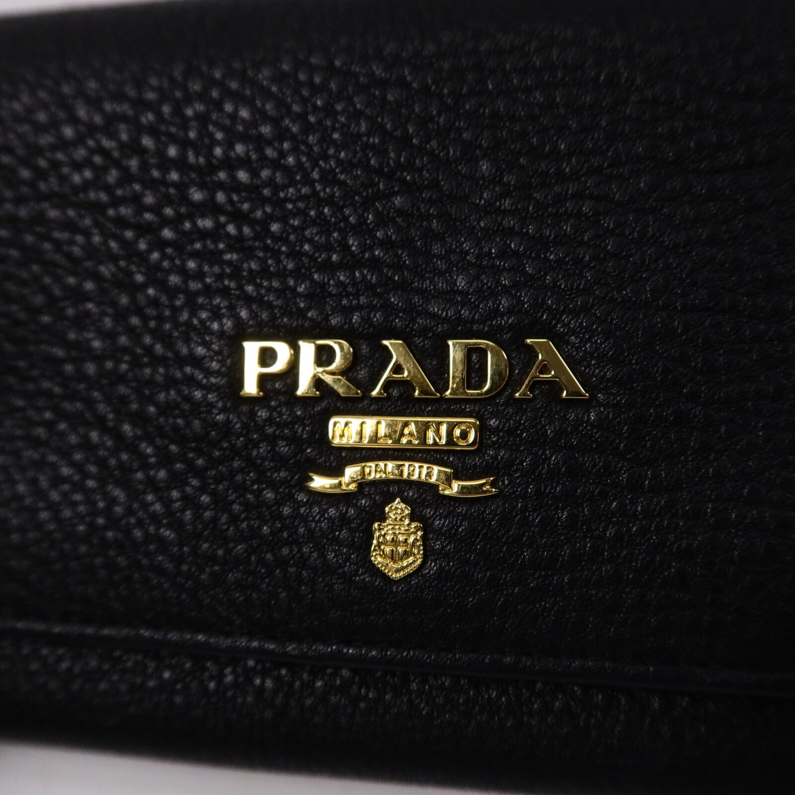 PRADA 牛皮皮革Shoulder Bag鏈帶肩背袋