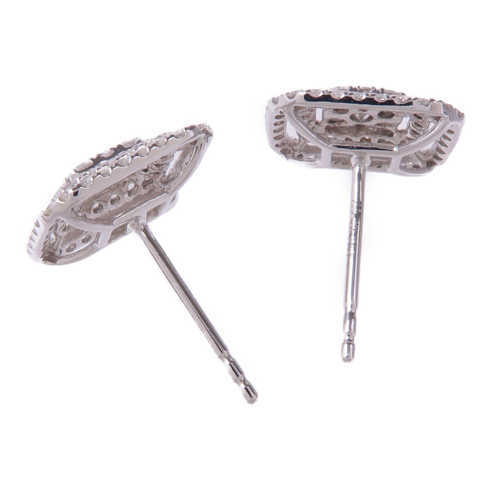 JEWELRY 18K白金Diamond Earrings鑽石耳環