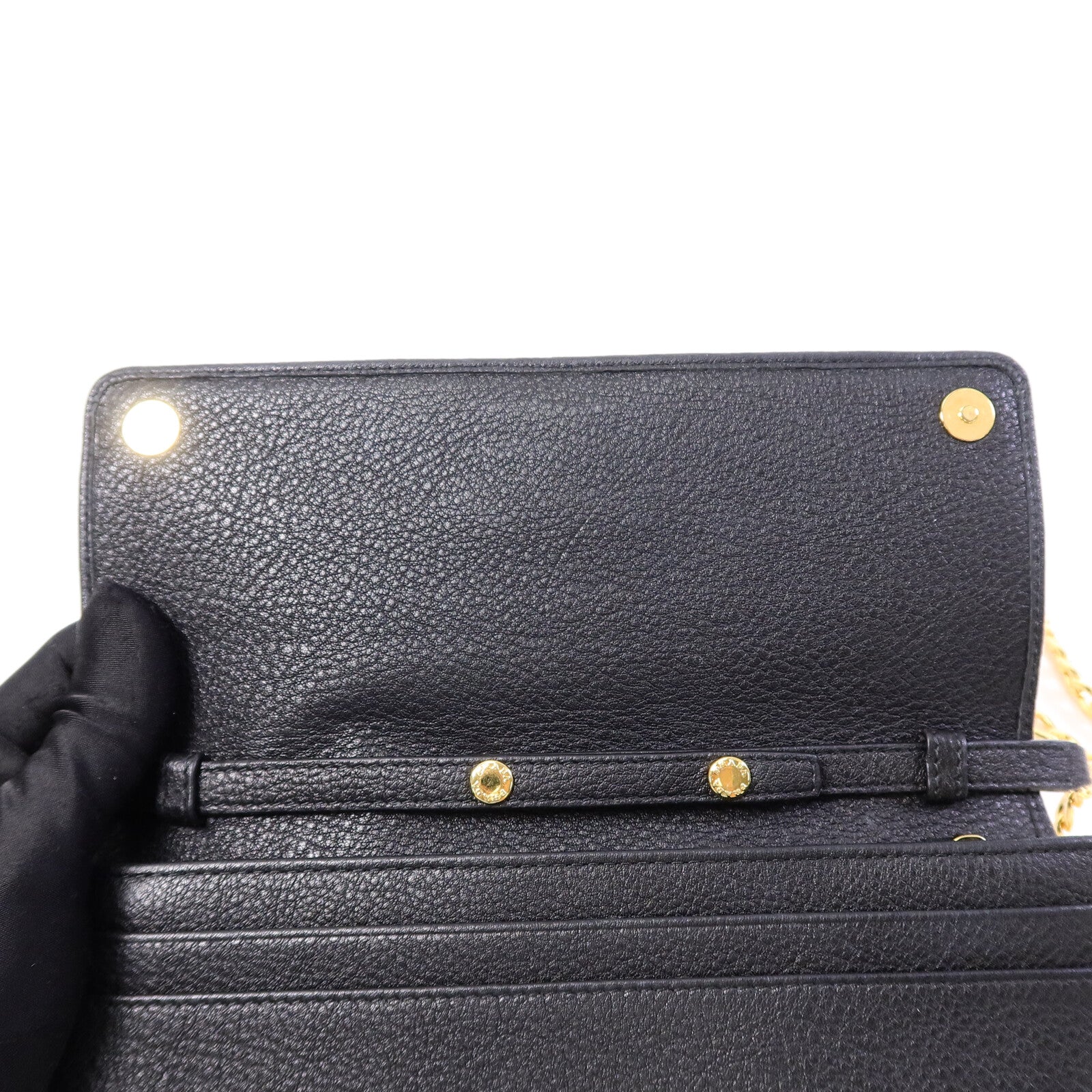 PRADA 牛皮皮革Shoulder Bag鏈帶肩背袋