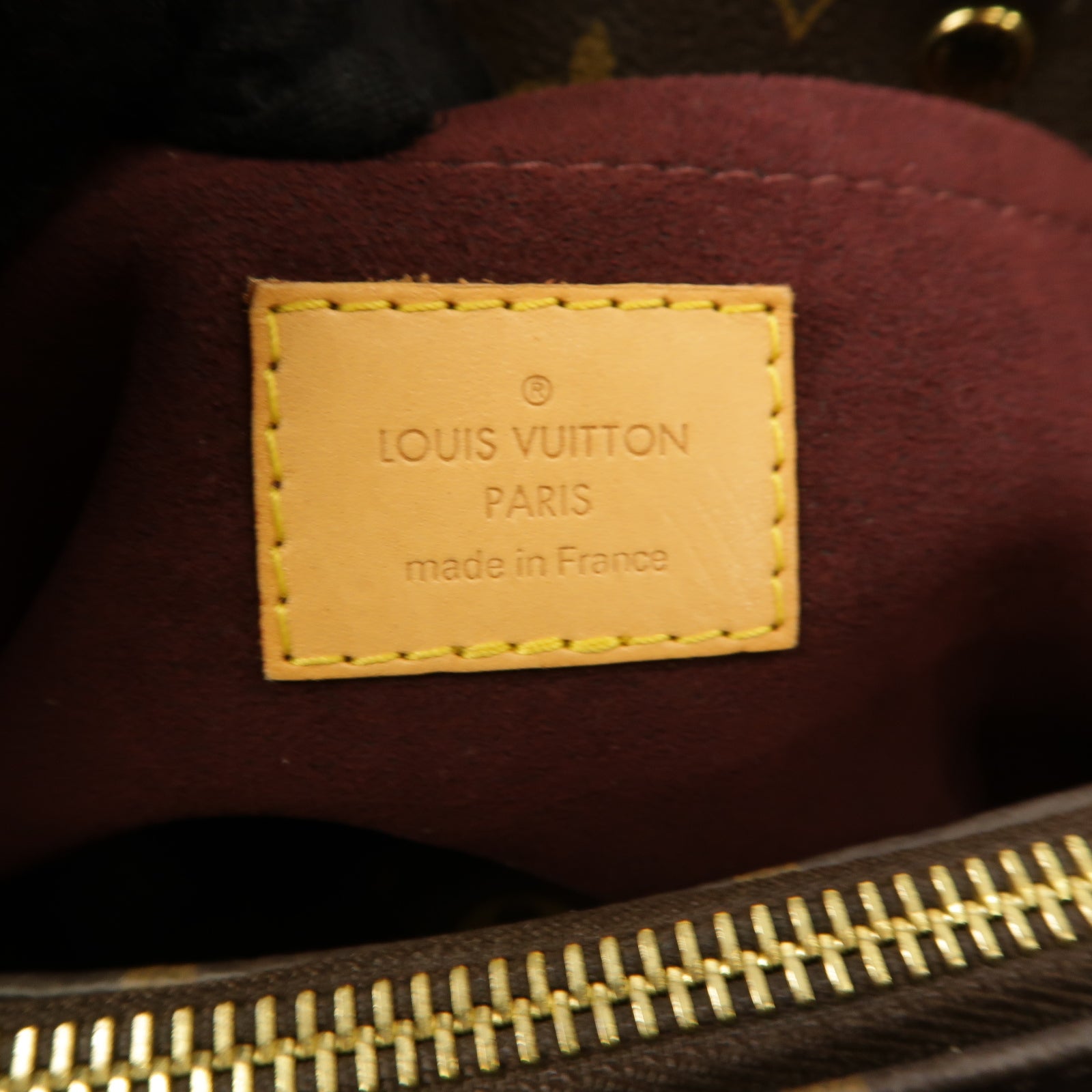 LOUIS VUITTON 【激減優惠】Monogram Montaigne BB金扣手挽肩背兩用袋啡色