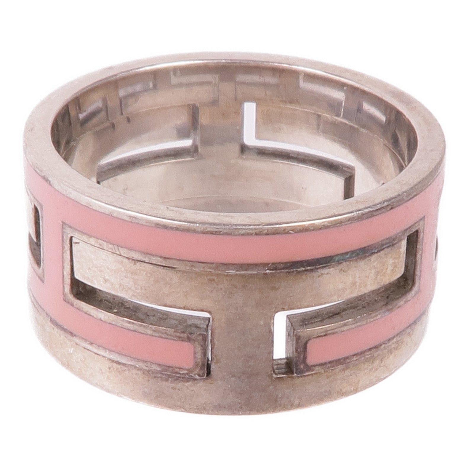 HERMES 925純銀Move H Ring戒指Hermes#52/US#6