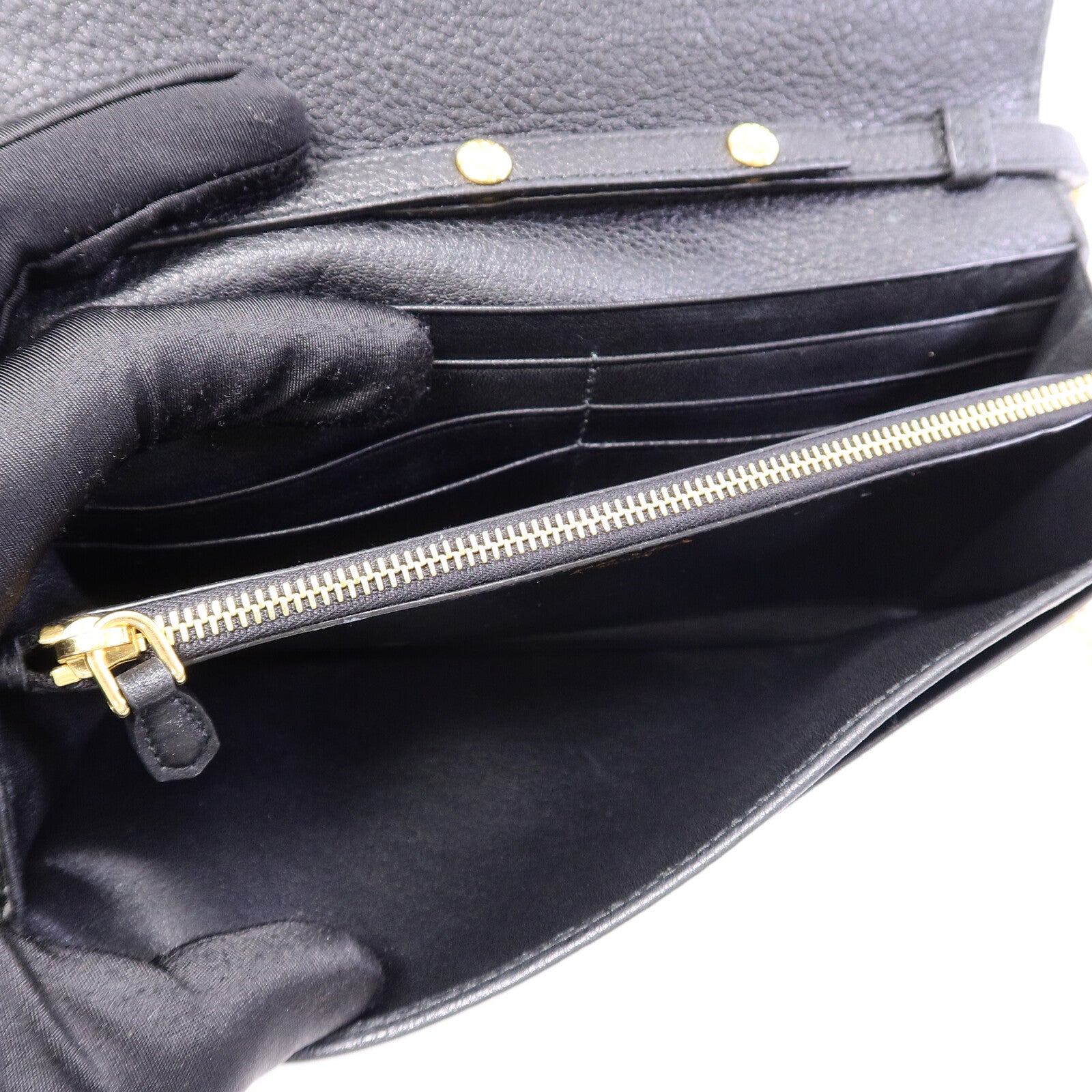 PRADA 牛皮皮革Shoulder Bag鏈帶肩背袋