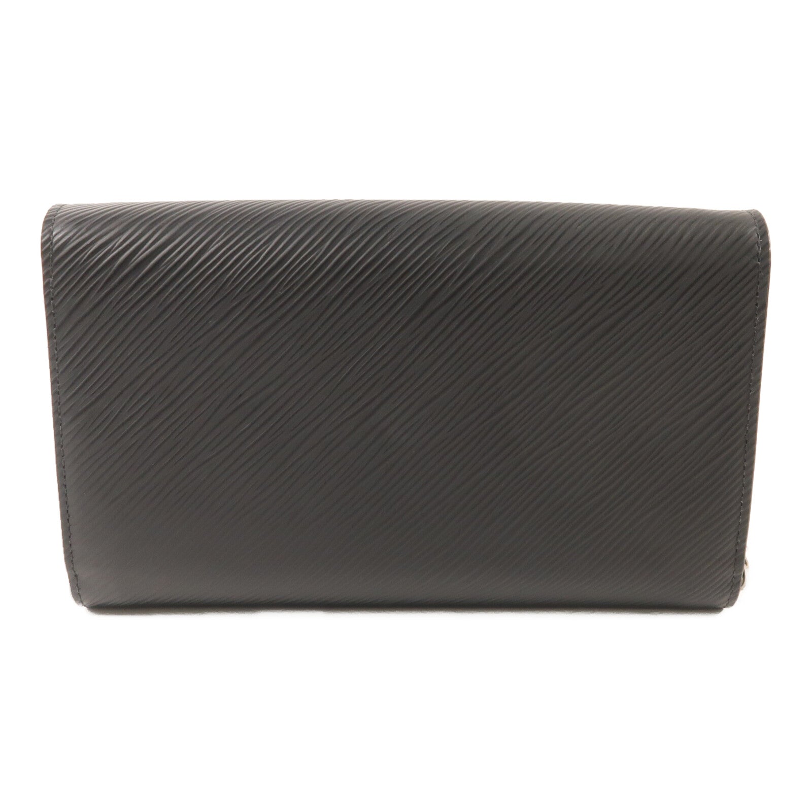 LOUIS VUITTON Epi Portefuille Twist Chain Wallet鏈帶肩背袋