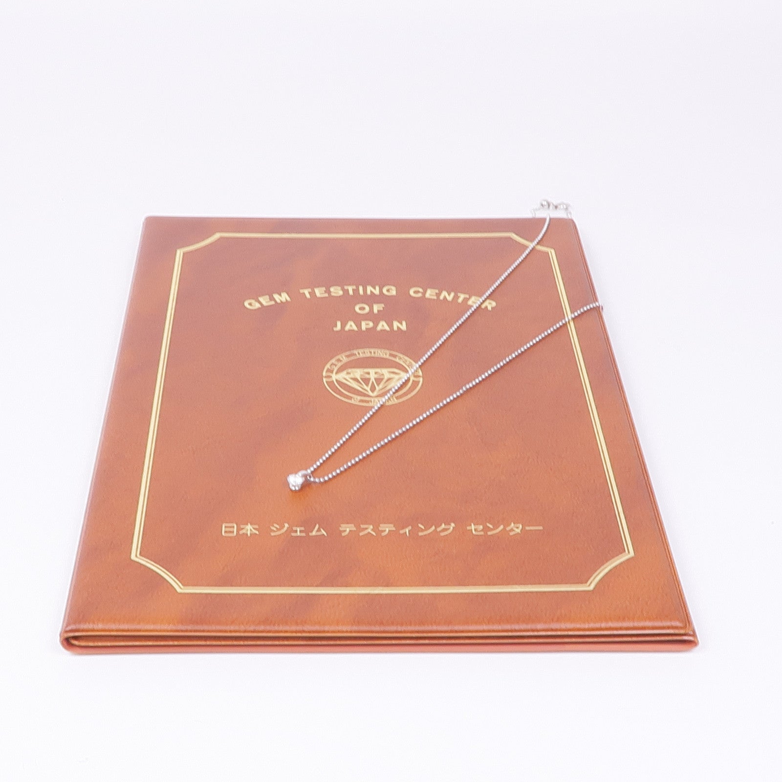 JEWELRY Diamond Necklace 18K White Gold