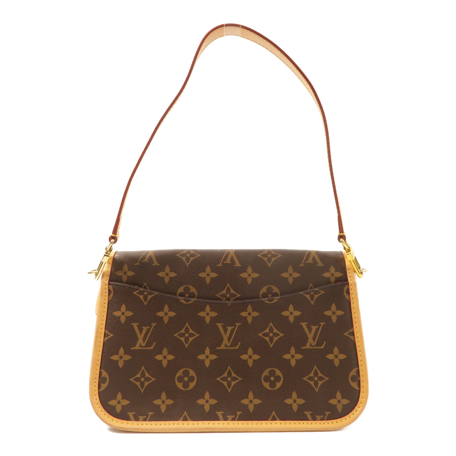 LOUIS VUITTON Monogram Diane金扣肩背袋