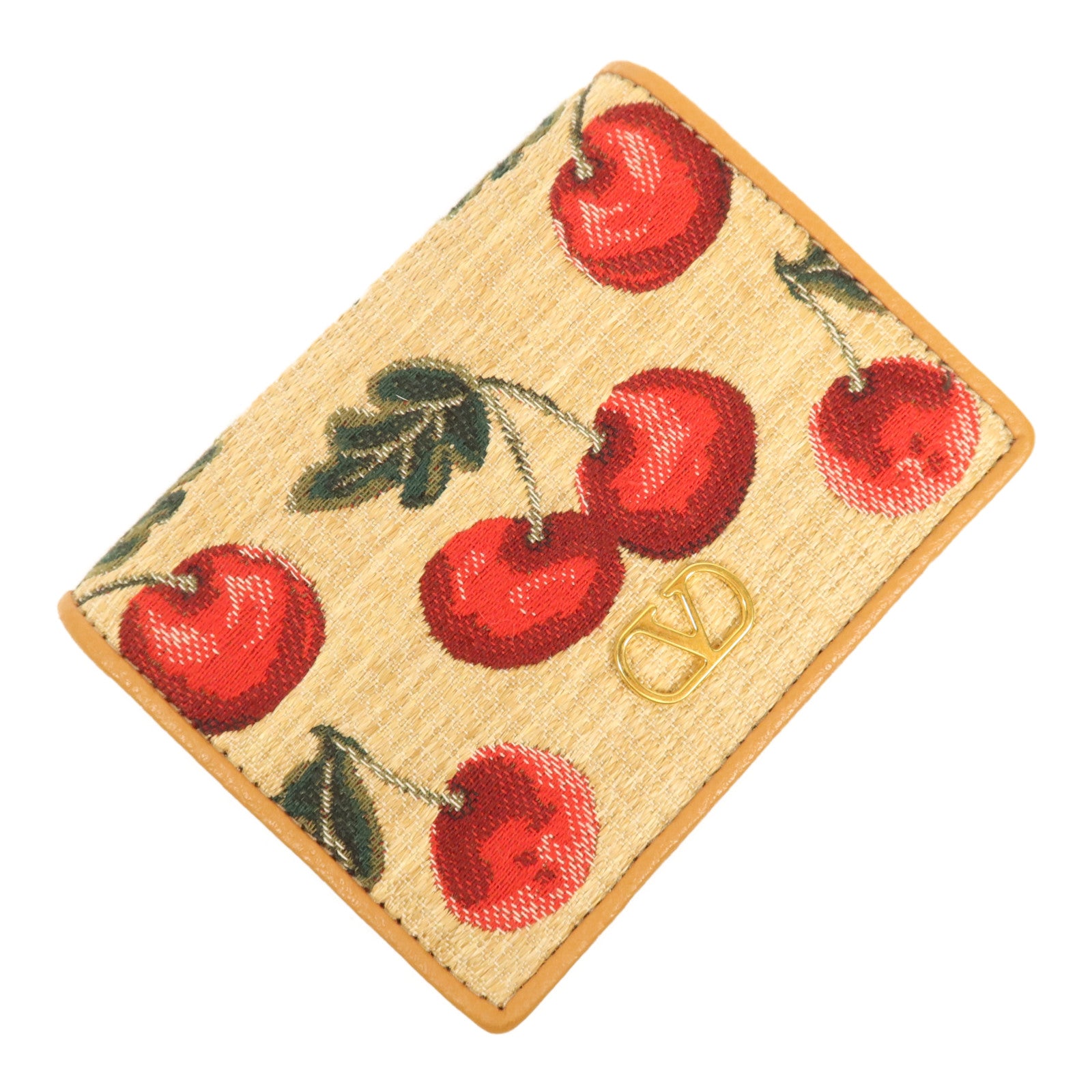 Valentino 帆布Wallet金扣錢包