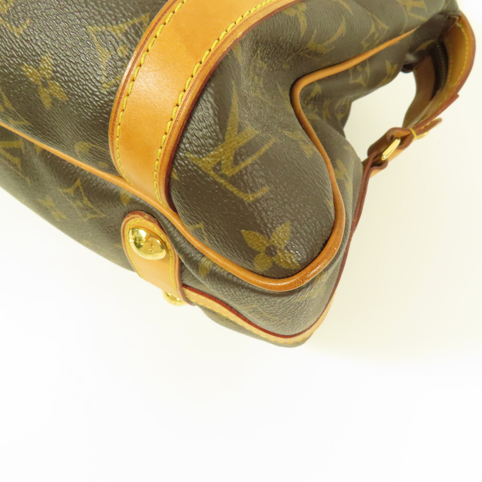 LOUIS VUITTON LV GHW Stresa PM Shoulder Bag M51186 Monogram Brown