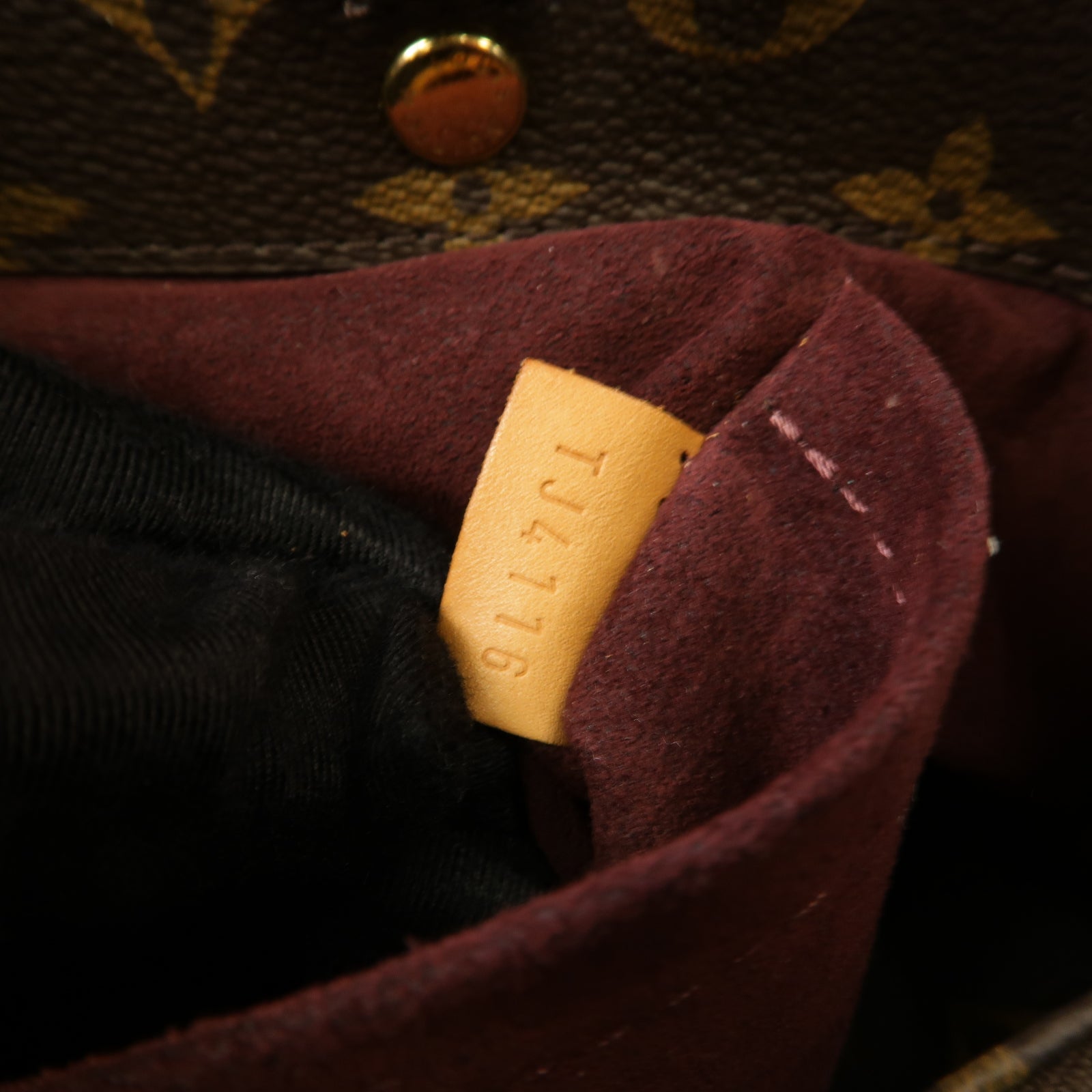 LOUIS VUITTON 【激減優惠】Monogram Montaigne BB金扣手挽肩背兩用袋啡色
