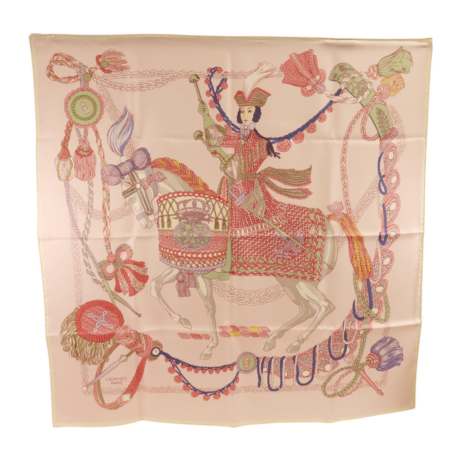 HERMES 絲質Scarf 90x90cm絲巾