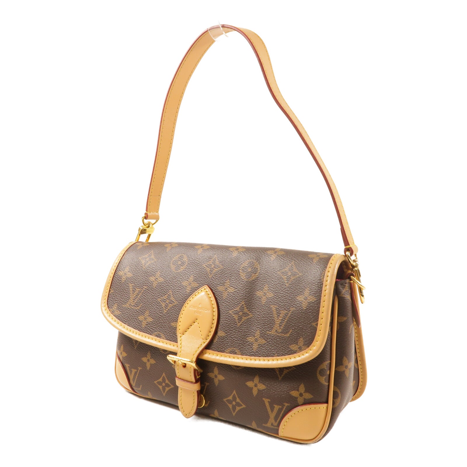 LOUIS VUITTON Monogram Diane金扣肩背袋