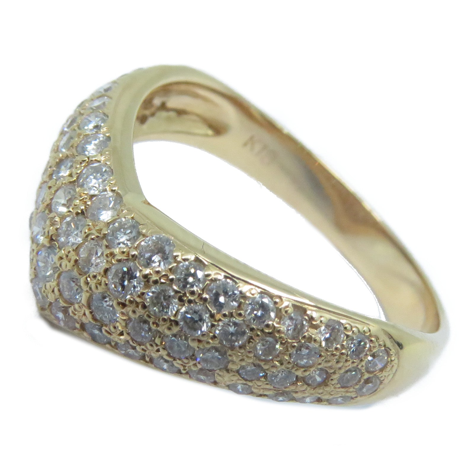 JEWELRY 【激減優惠】18K玫瑰金Diamond Ring鑽石戒指US#6