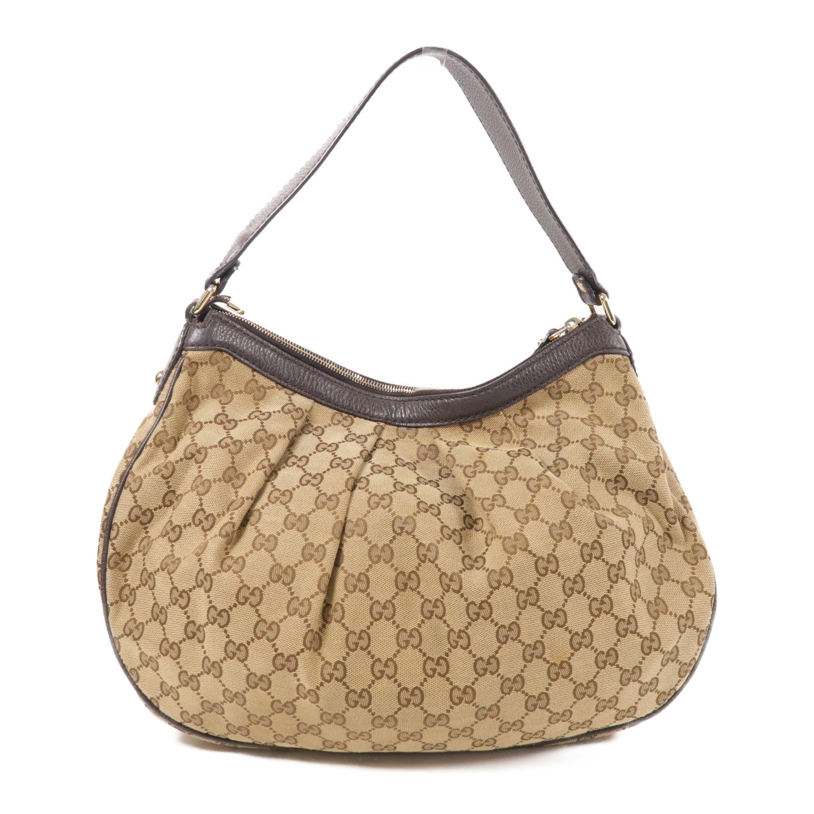 GUCCI 【激減優惠】帆布Shoulder Bag金扣肩背袋