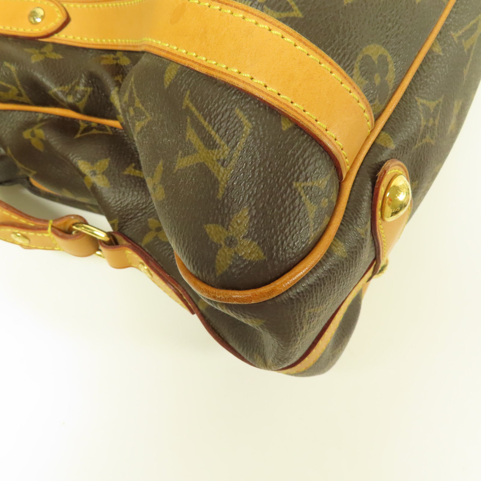 LOUIS VUITTON LV GHW Stresa PM Shoulder Bag M51186 Monogram Brown