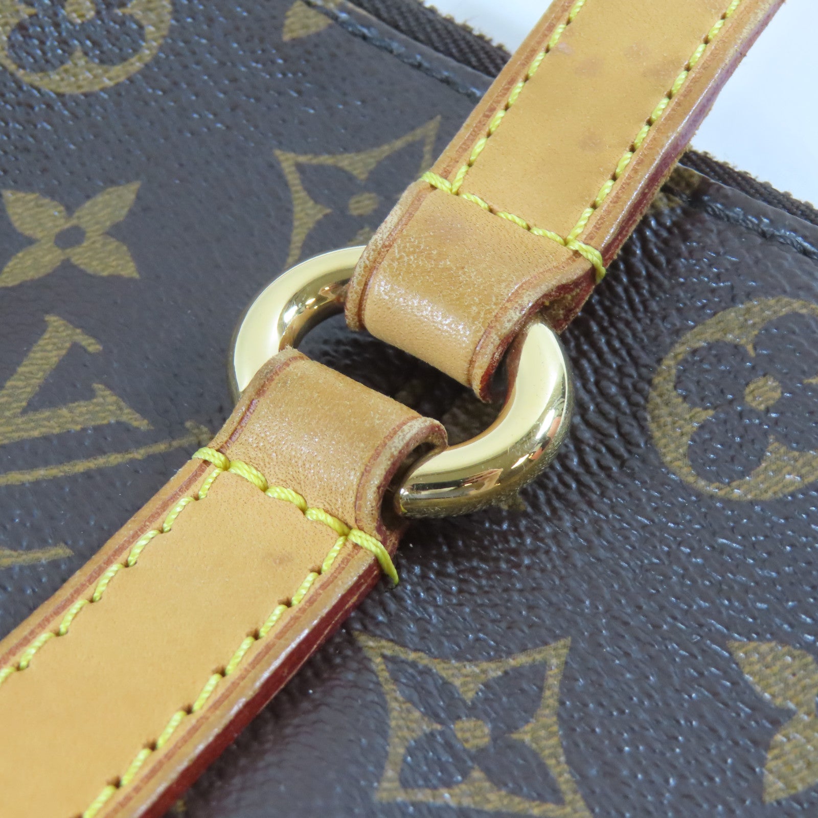 LOUIS VUITTON Monogram Totally GM Shoulder Bag金扣肩背袋啡色